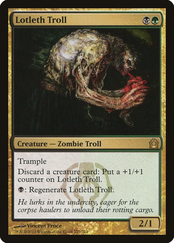 Lotleth Troll 177 (Return to Ravnica)  - Foil | Good Games Adelaide SA