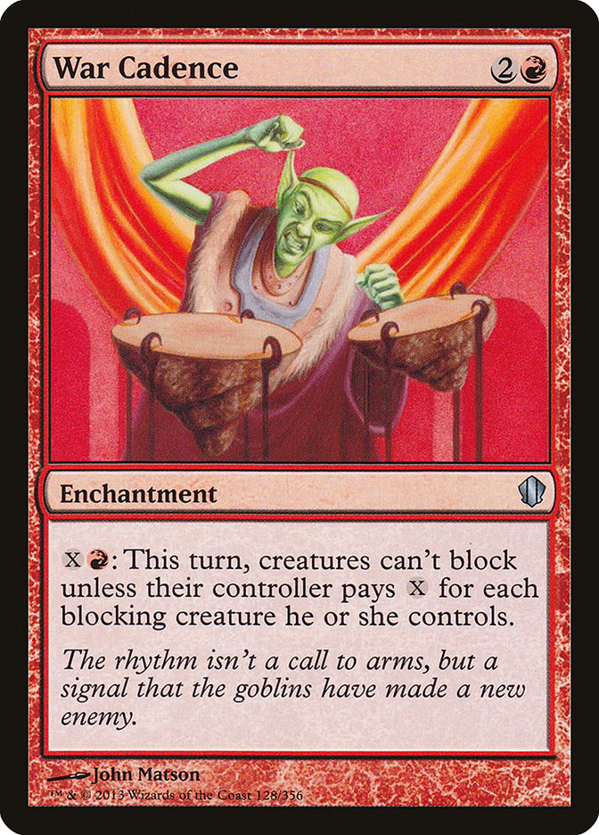 War Cadence [Commander 2013] | Good Games Adelaide SA