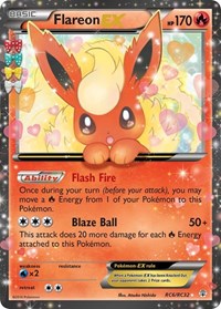 Flareon EX (RC6/RC32) [Generations: Radiant Collection] | Good Games Adelaide SA