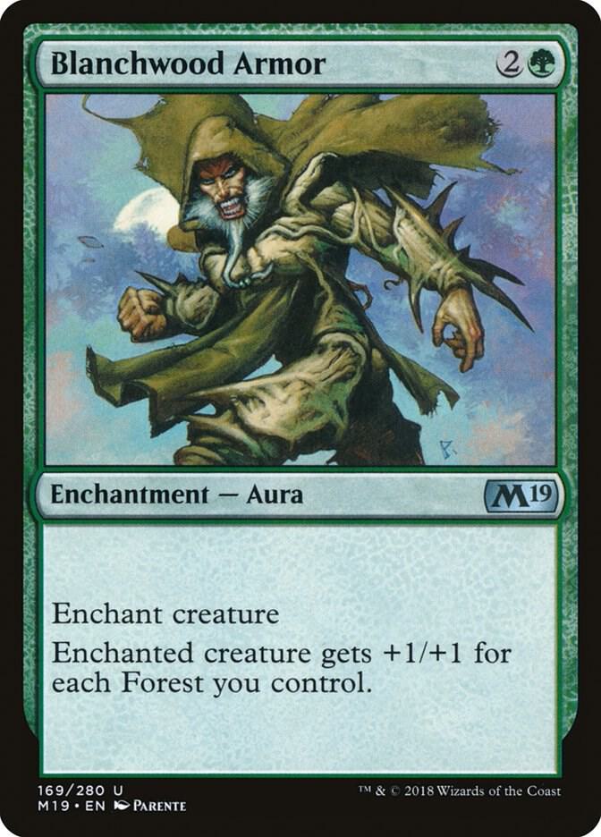 Blanchwood Armor 169 (Core Set 2019)  | Good Games Adelaide SA