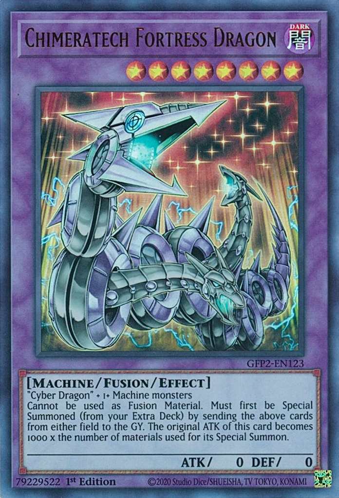Chimeratech Fortress Dragon [GFP2-EN123] Ultra Rare | Good Games Adelaide SA