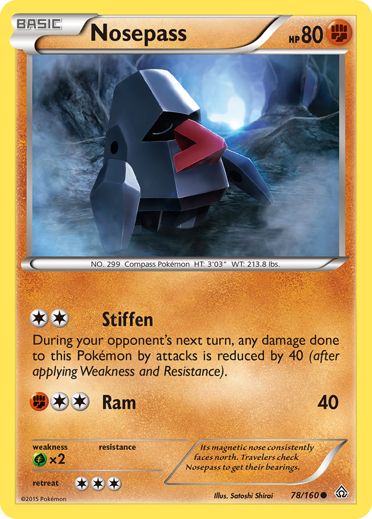 Nosepass (78/160) [XY: Primal Clash] | Good Games Adelaide SA