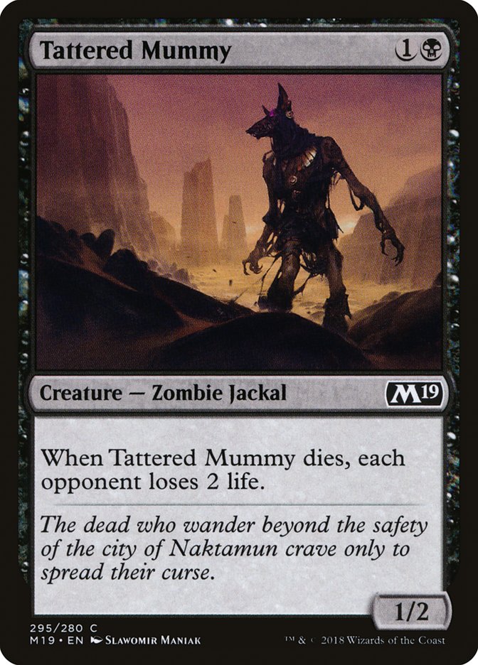 Tattered Mummy [Core Set 2019] | Good Games Adelaide SA