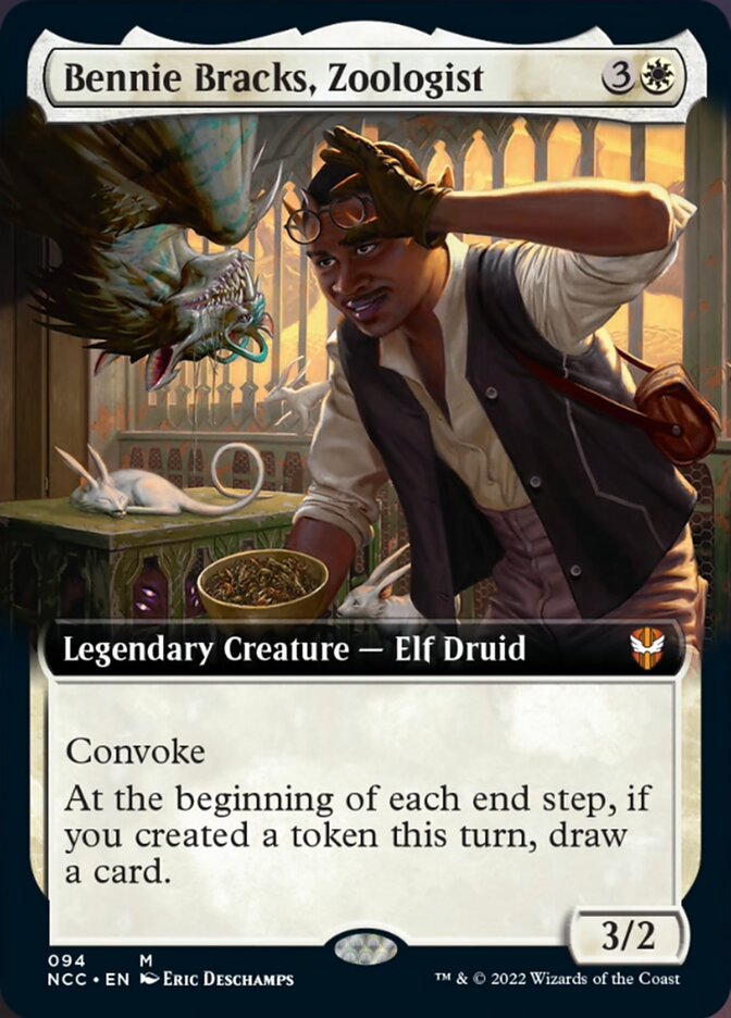 Bennie Bracks, Zoologist (Extended Art) [Streets of New Capenna Commander] | Good Games Adelaide SA