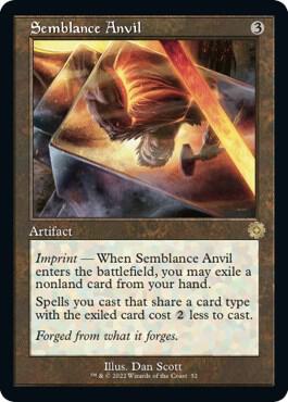 Semblance Anvil 52 (The Brothers' War: Retro Frame Artifacts)  - Foil | Good Games Adelaide SA