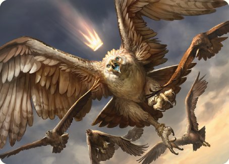 Gwaihir, Greatest of the Eagles Art Card [The Lord of the Rings: Tales of Middle-earth Art Series] | Good Games Adelaide SA