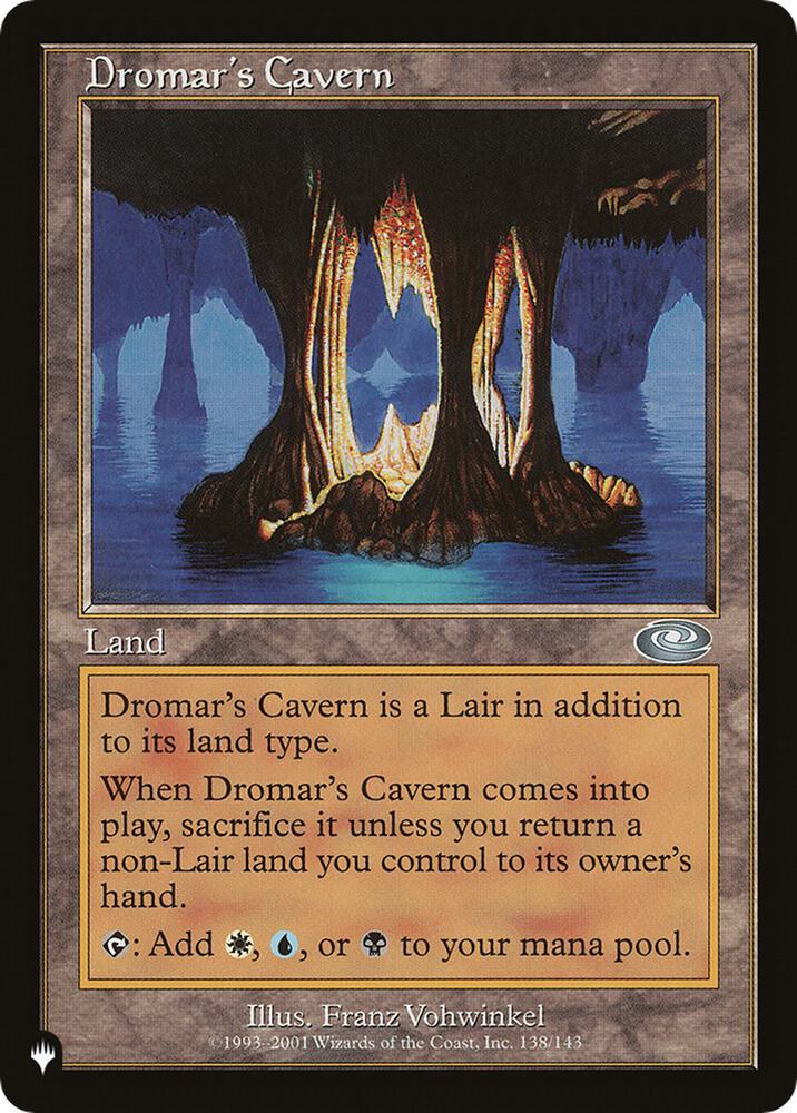 Dromars Cavern 138/143 (The List Reprints)  | Good Games Adelaide SA