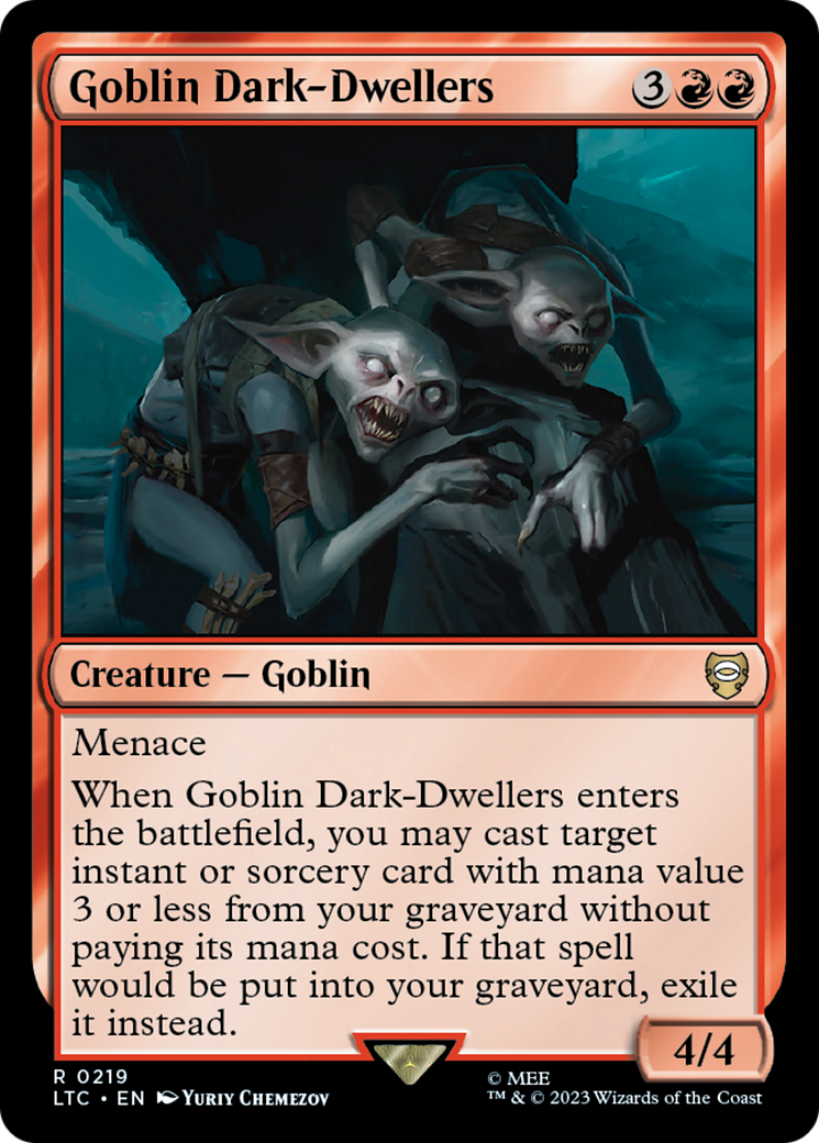 Goblin Dark-Dwellers [The Lord of the Rings: Tales of Middle-Earth Commander] | Good Games Adelaide SA