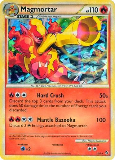 Magmortar 002/095 (Miscellaneous Cards & Products)  - Cracked Ice Holofoil | Good Games Adelaide SA