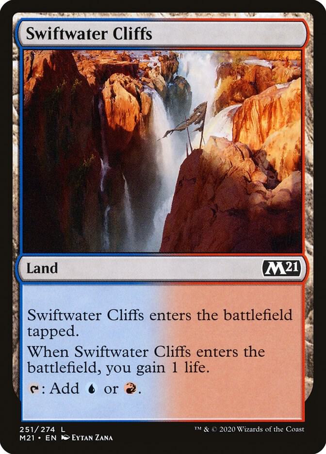 Swiftwater Cliffs 251 (Core Set 2021)  - Foil | Good Games Adelaide SA
