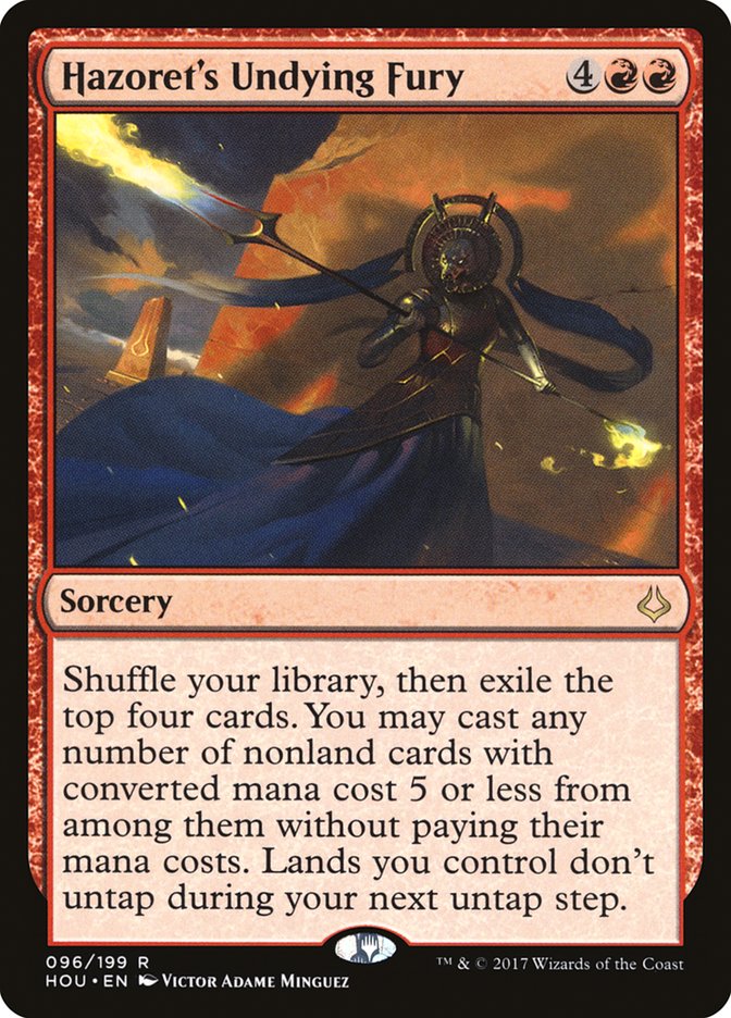 Hazoret's Undying Fury 96 (Hour of Devastation)  | Good Games Adelaide SA