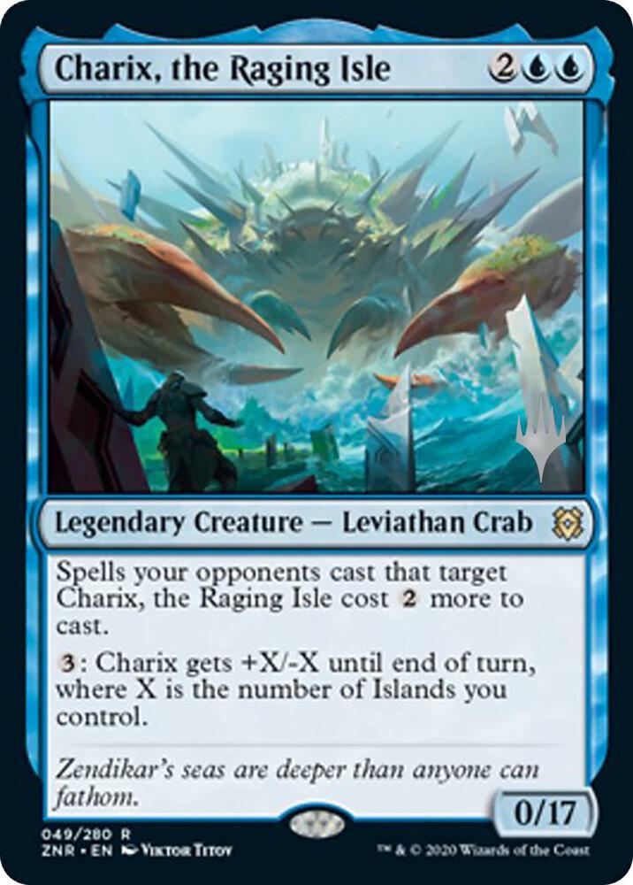 Charix the Raging Isle 49 (Promo Pack: Zendikar Rising)  | Good Games Adelaide SA