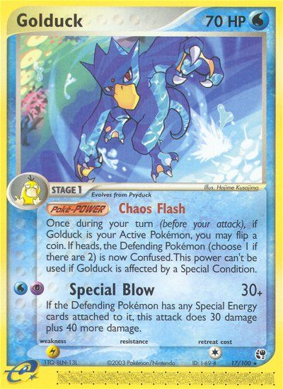 Golduck (17/100) [EX: Sandstorm] | Good Games Adelaide SA