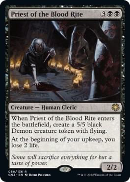 Priest of the Blood Rite 58 (Magic Game Night: Free-For-All)  | Good Games Adelaide SA