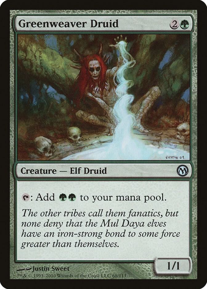 Greenweaver Druid 68 (Duels of the Planeswalkers)  | Good Games Adelaide SA