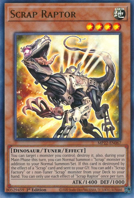Scrap Raptor [MP22-EN067] Ultra Rare | Good Games Adelaide SA