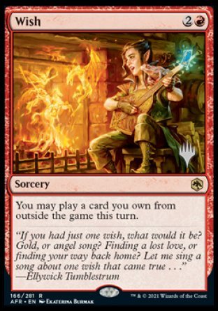 Wish (Promo Pack) [Dungeons & Dragons: Adventures in the Forgotten Realms Promos] | Good Games Adelaide SA