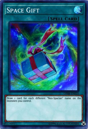 Space Gift [OP08-EN010] Super Rare | Good Games Adelaide SA