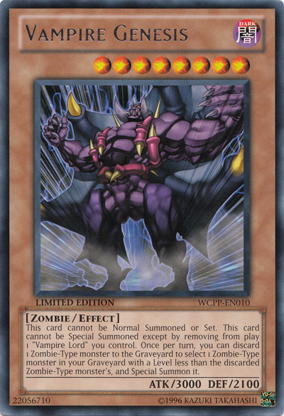 Vampire Genesis [WCPP-EN010] Rare | Good Games Adelaide SA
