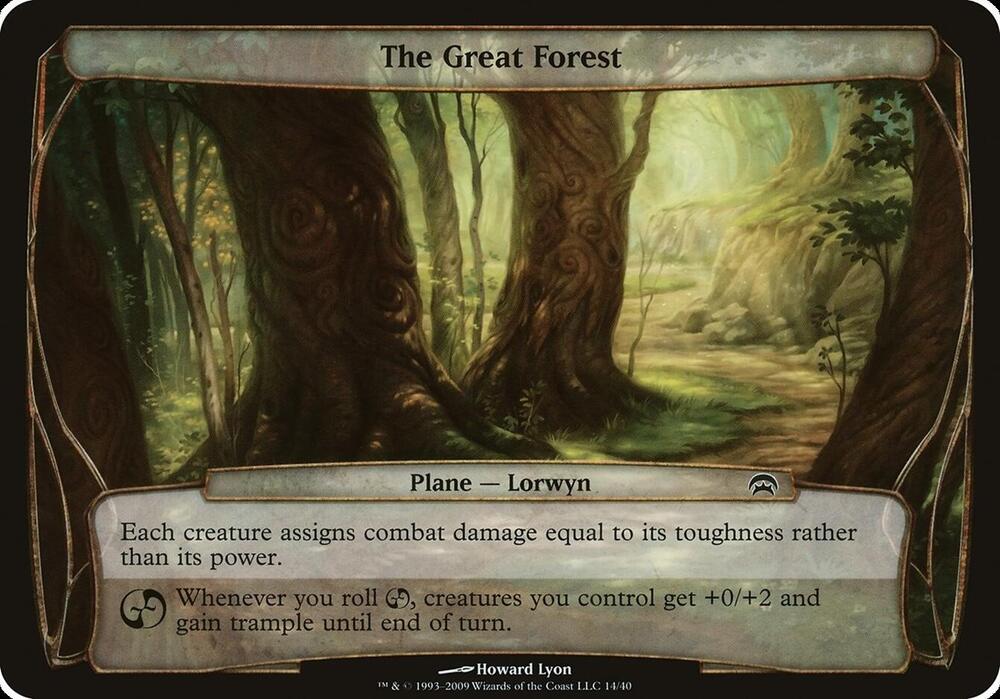 The Great Forest Planechase  (Oversize Cards)  | Good Games Adelaide SA