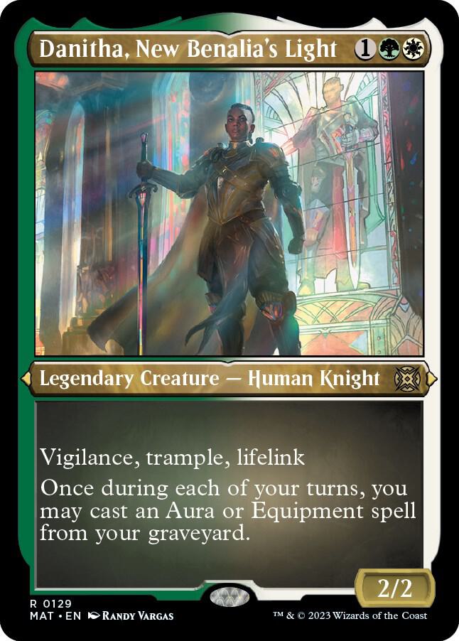 Danitha New Benalias Light Foil Etched 129 (March of the Machine: The Aftermath)  - Foil | Good Games Adelaide SA