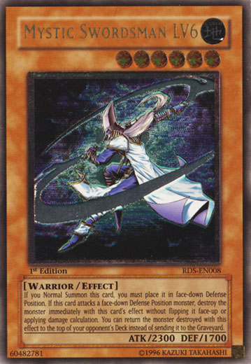 Mystic Swordsman LV6 [RDS-EN008] Ultimate Rare | Good Games Adelaide SA