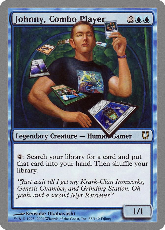 Johnny, Combo Player 35 (Unhinged)  - Foil | Good Games Adelaide SA