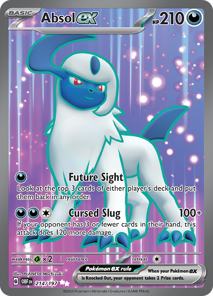 Absol ex (214/197) [Scarlet & Violet: Obsidian Flames] | Good Games Adelaide SA