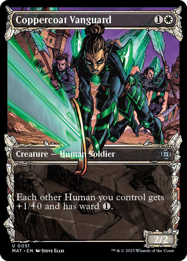 Coppercoat Vanguard 51 (March of the Machine: The Aftermath)  - Showcase Foil | Good Games Adelaide SA