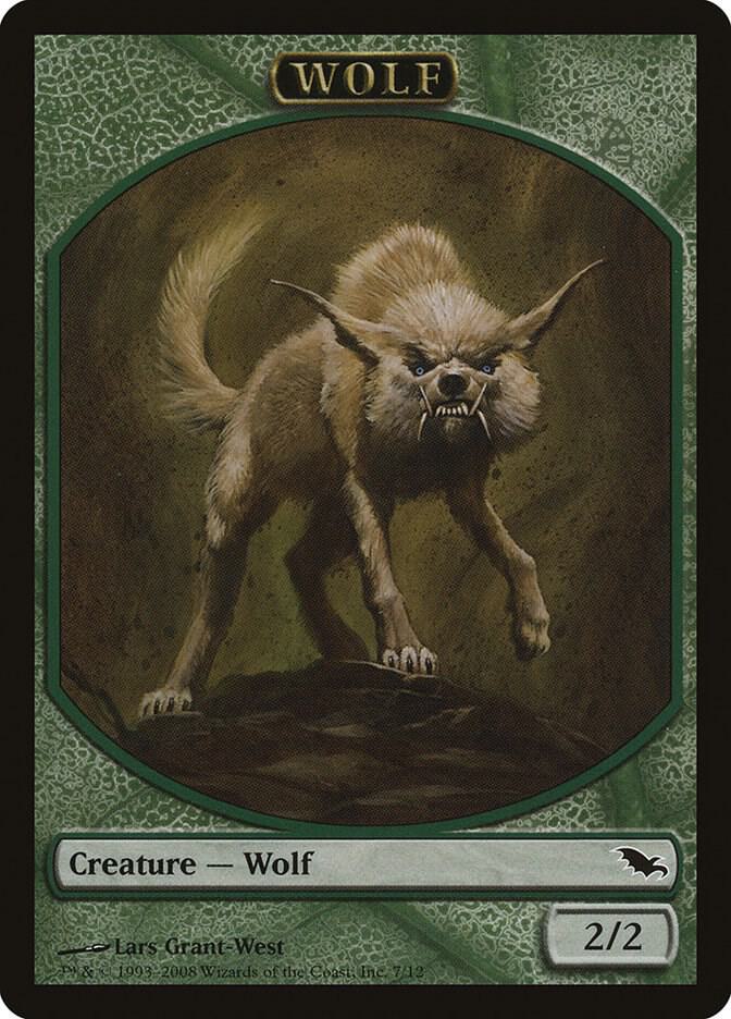Wolf Token 7/12 (Shadowmoor)  | Good Games Adelaide SA