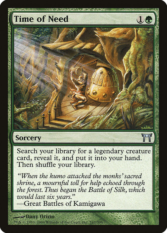 Time of Need 247 (Champions of Kamigawa)  - Foil | Good Games Adelaide SA