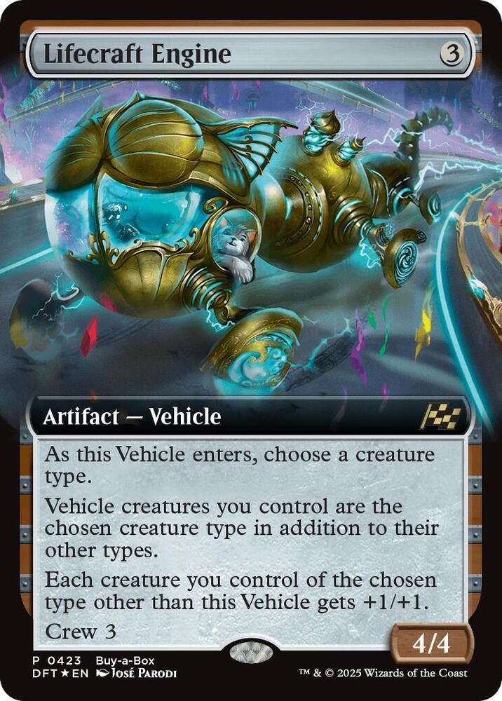 Lifecraft Engine Extended Art 423 (Buy-A-Box Promos)  - Foil | Good Games Adelaide SA