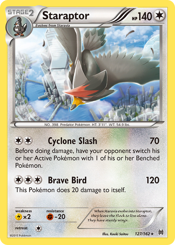 Staraptor (127/162) [XY: BREAKthrough] | Good Games Adelaide SA