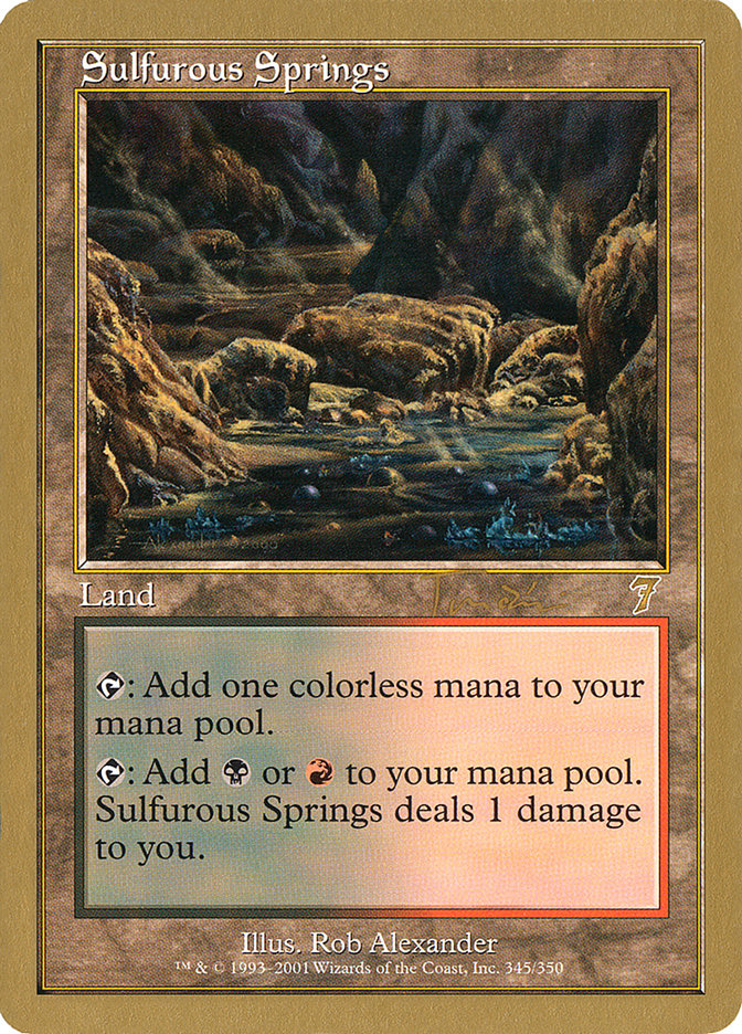 Sulfurous Springs (Jan Tomcani) [World Championship Decks 2001] | Good Games Adelaide SA