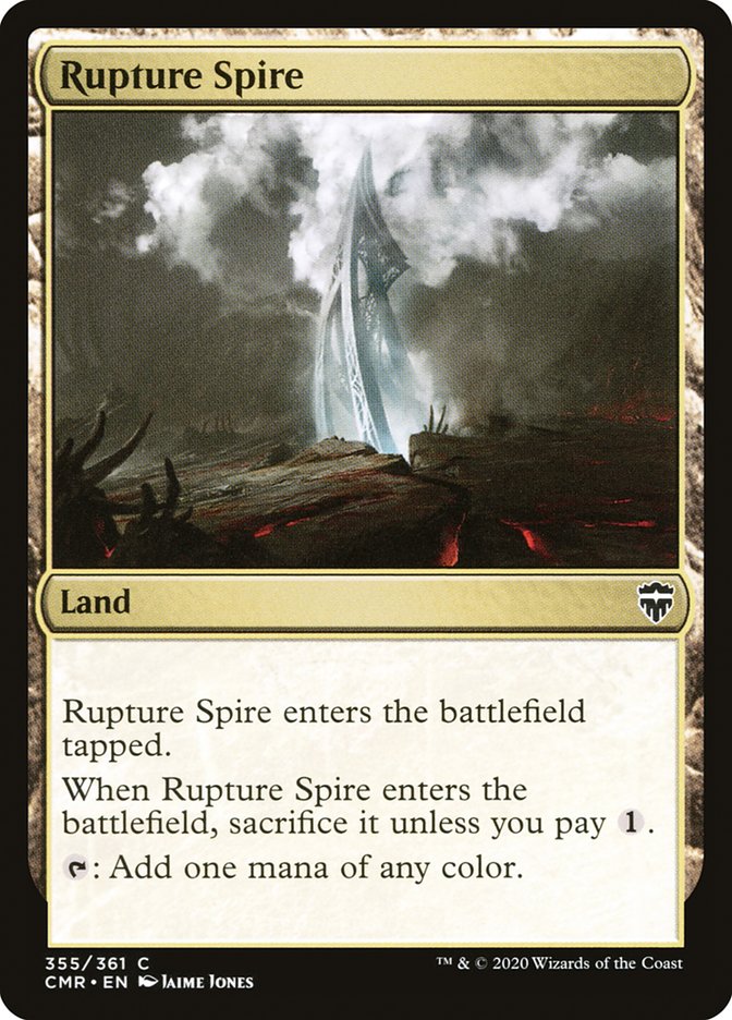 Rupture Spire [Commander Legends] | Good Games Adelaide SA