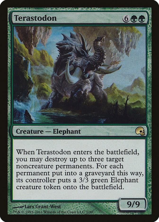 Terastodon 7 (Premium Deck Series: Graveborn)  - Foil | Good Games Adelaide SA
