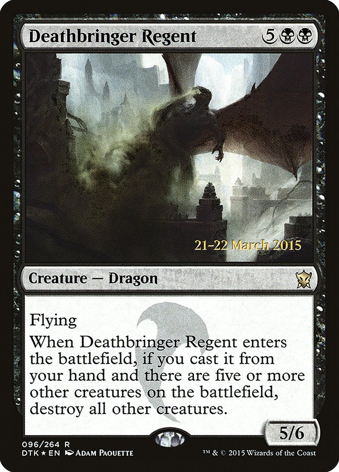 Deathbringer Regent [Dragons of Tarkir Promos] | Good Games Adelaide SA