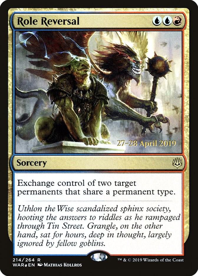Role Reversal 214 (Prerelease Cards)  - Foil | Good Games Adelaide SA