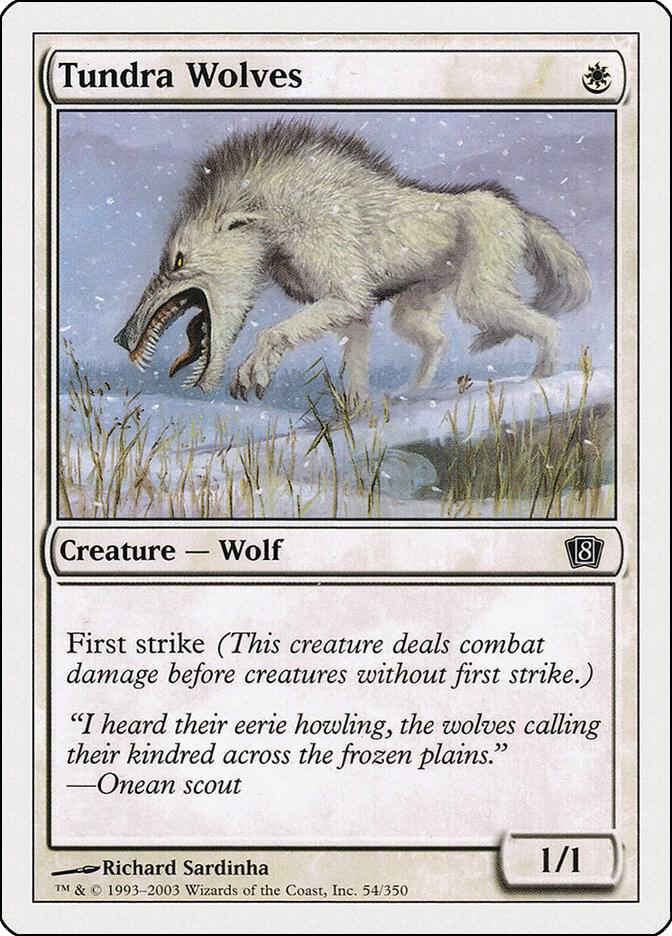 Tundra Wolves 54 (8th Edition)  - Foil | Good Games Adelaide SA