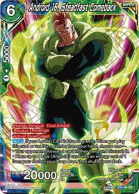 Android 16, Steadfast Comeback (EB1-64) [Battle Evolution Booster] | Good Games Adelaide SA