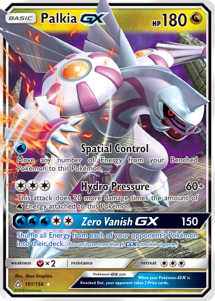 Palkia GX (101/156) [Sun & Moon: Ultra Prism] | Good Games Adelaide SA