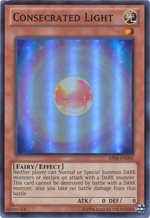 Consecrated Light [AP04-EN006] Super Rare | Good Games Adelaide SA
