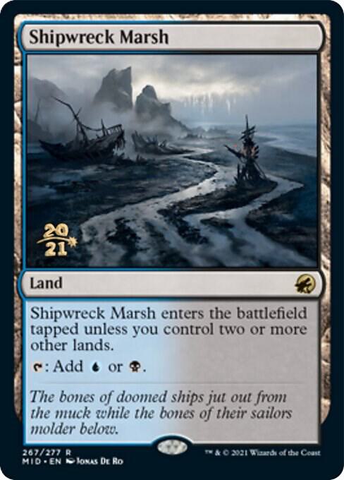 Shipwreck Marsh 267 (Prerelease Cards)  - Foil | Good Games Adelaide SA