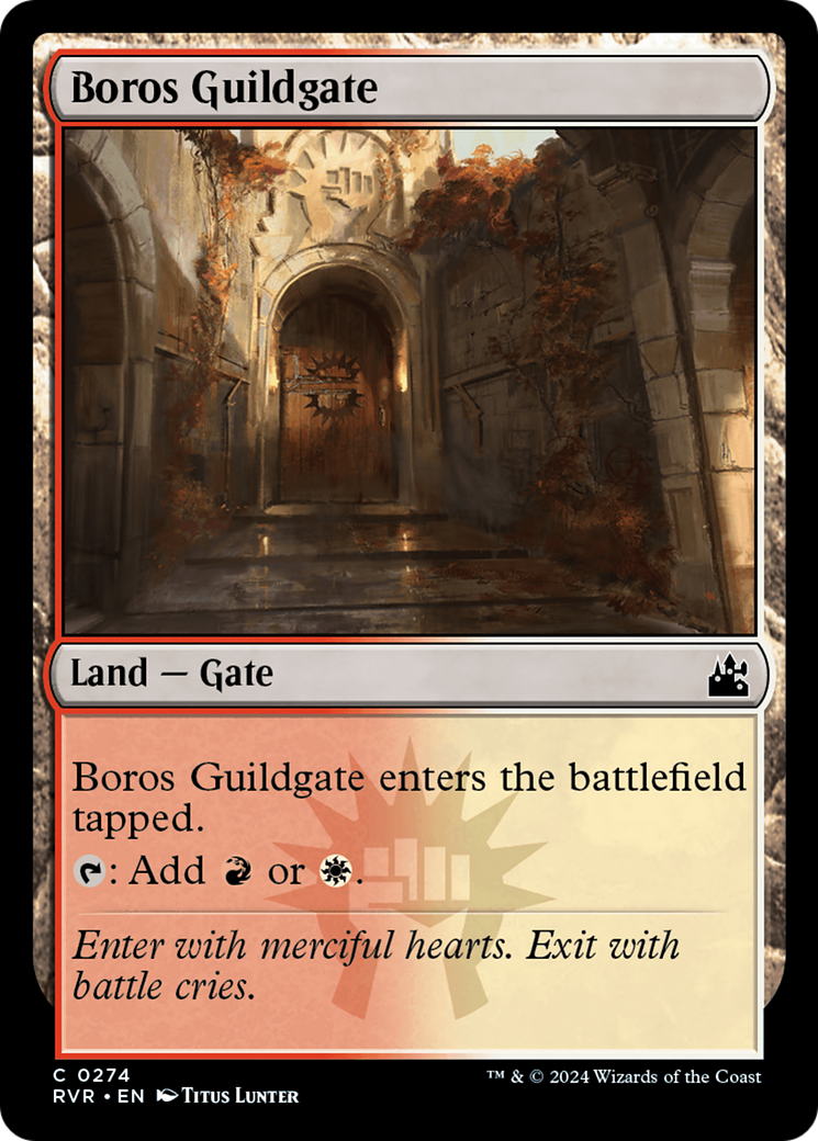 Boros Guildgate [Ravnica Remastered] | Good Games Adelaide SA
