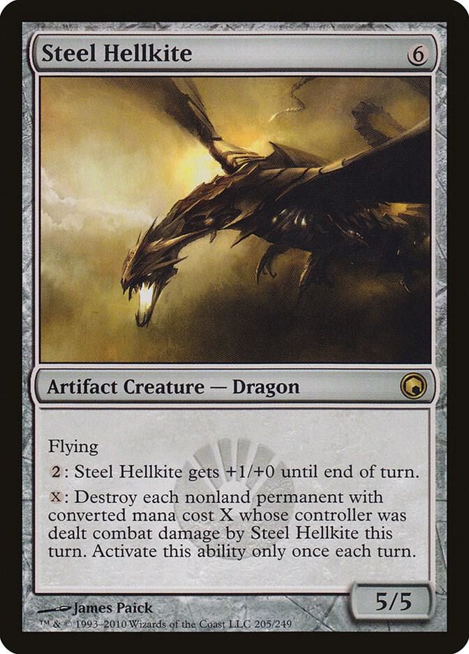 Steel Hellkite 205 (Scars of Mirrodin)  | Good Games Adelaide SA