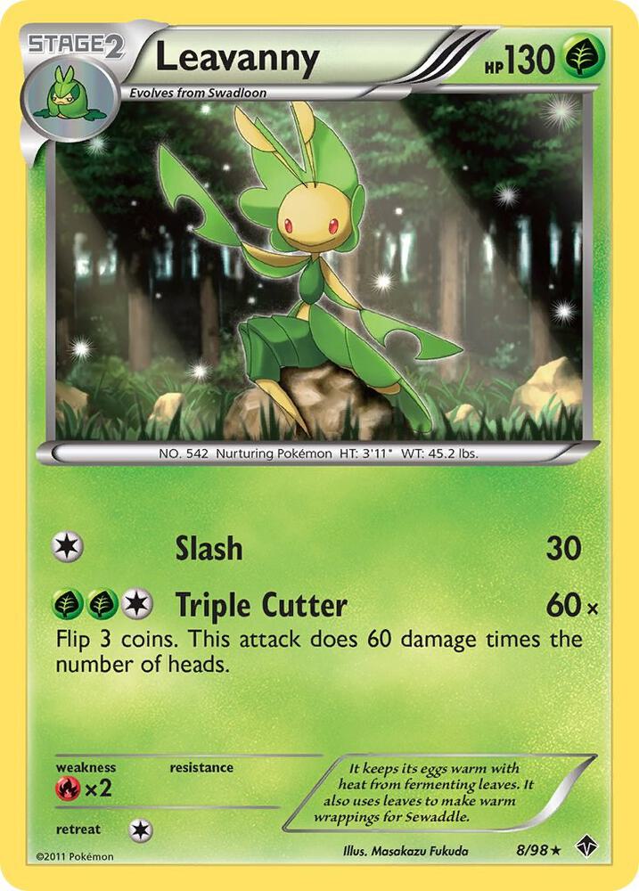 Leavanny 8/98 (Emerging Powers)  | Good Games Adelaide SA