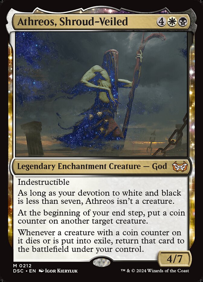 Athreos, Shroud-Veiled 212 (Commander: Duskmourn: House of Horror)  | Good Games Adelaide SA