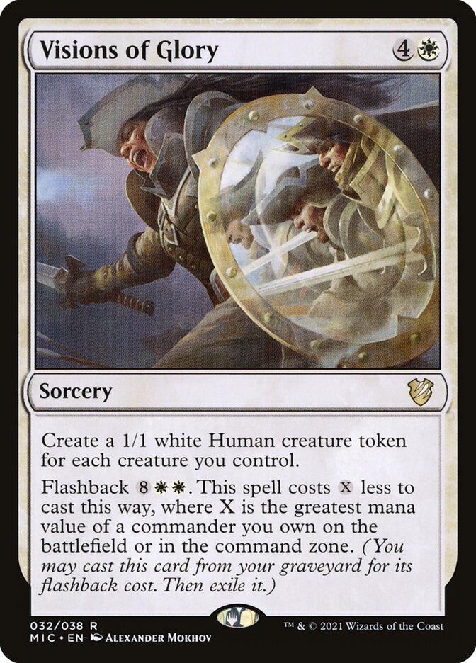 Visions of Glory 32 (Commander: Innistrad: Midnight Hunt)  | Good Games Adelaide SA