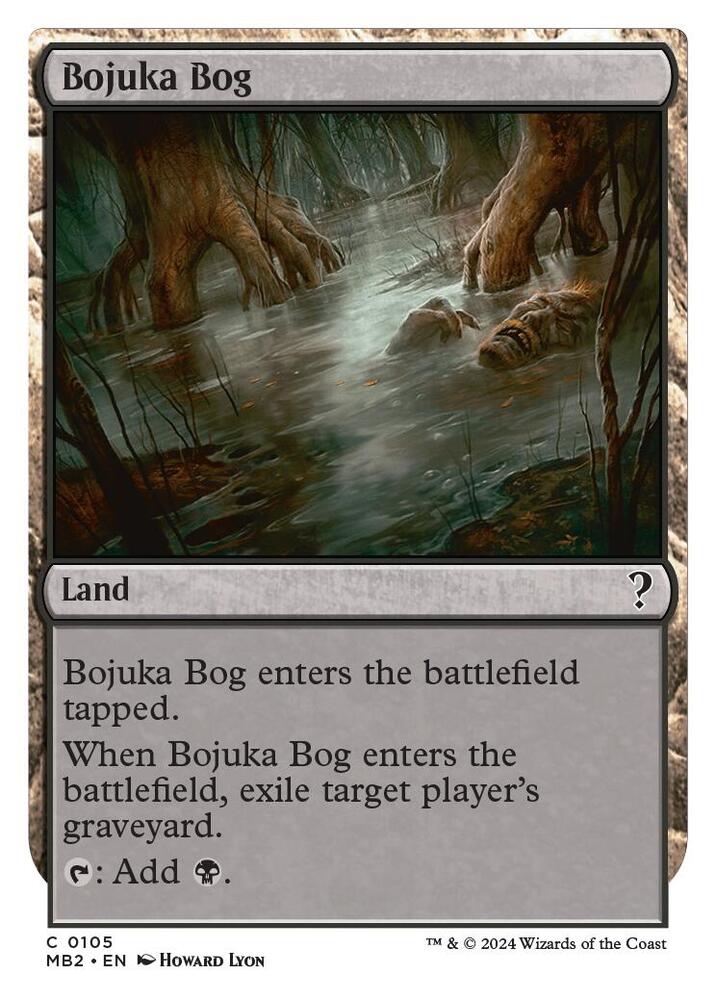 Bojuka Bog 105 (Mystery Booster 2)  | Good Games Adelaide SA