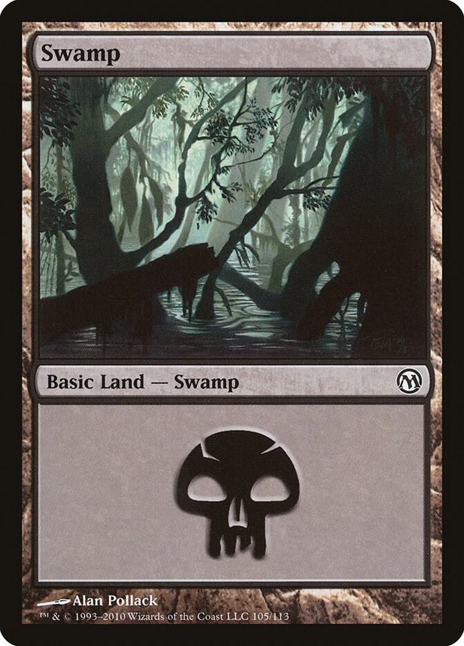 Swamp 105 (Duels of the Planeswalkers)  | Good Games Adelaide SA